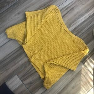 Golden MOTH sweater from Anthropologie